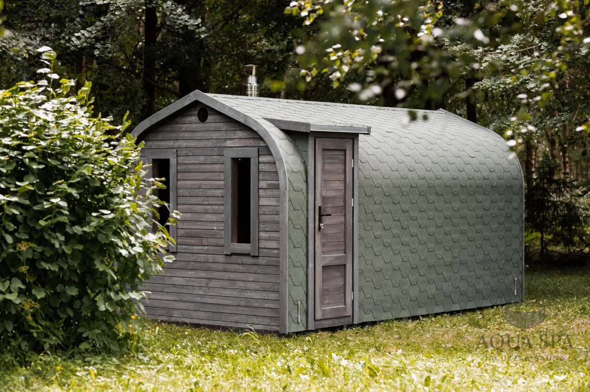 4,5M POLAR sauna z przedsionkiem