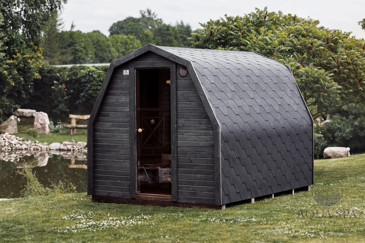 3.5M POLAR sauna z przedsionkiem 1