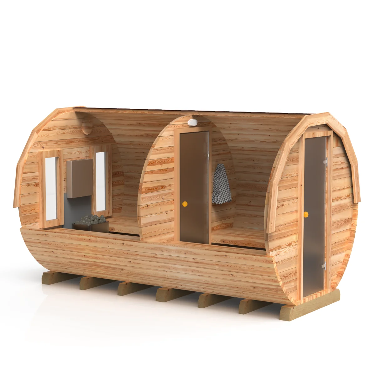 4M ORBIT sauna z przedsionkiem